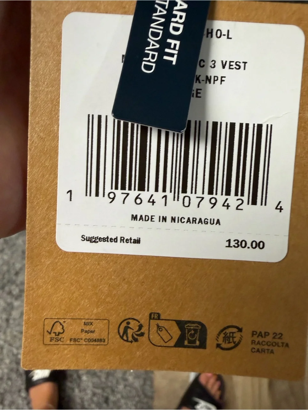 The North Face Black Men’s Softshell Vest with Chest Zip